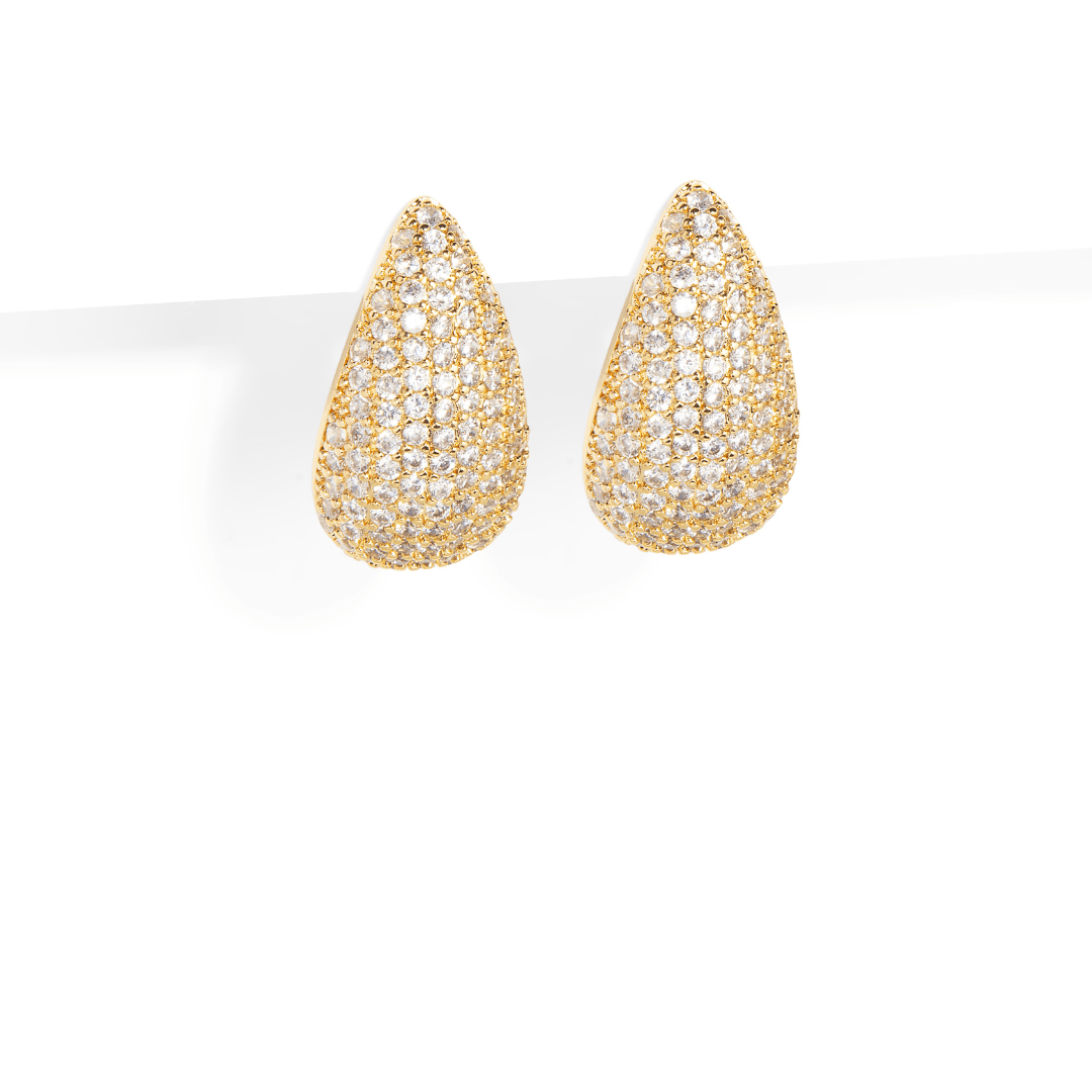 SHINING DROP EARRINGS - ARETES - Malandra Jewelry - AA1426 - H43235