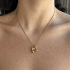 SHINY BALLOON INITIAL NECKLACE - COLLARES - Malandra Jewelry - AC1444.A - G02693