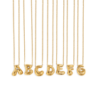 SHINY BALLOON INITIAL NECKLACE - COLLARES - Malandra Jewelry - AC1444.A - G02693