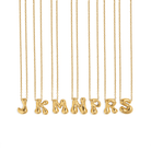 SHINY BALLOON INITIAL NECKLACE - COLLARES - Malandra Jewelry - AC1444.A - G02693