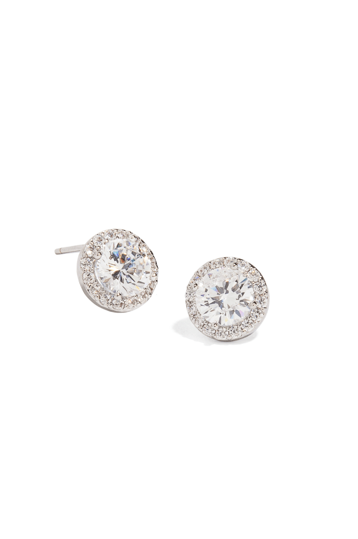 SHINY CIRCLE STUDS SMALL - ARETES - Malandra Jewelry - ZWA53.P - QX00865YX