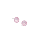 SHINY CRYSTAL PINK STUDS - ARETES - Malandra Jewelry - ZWA50.R - QX05454Y