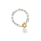 SILVER BAROQUE PEARL BRACELET - PULSERAS - Malandra Jewelry - TP2232