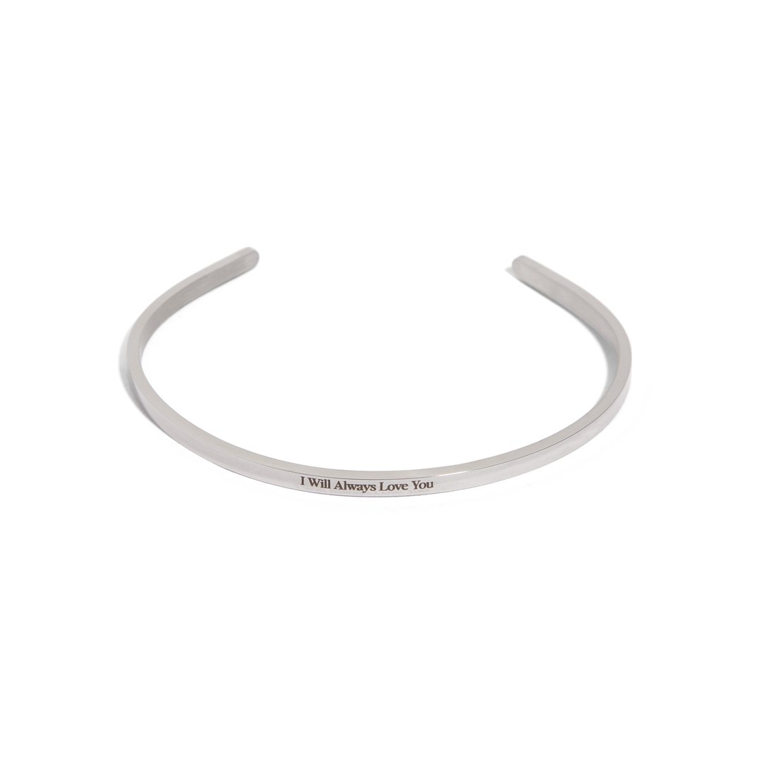 SILVER CUSTOM THIN BRACELET - PULSERAS GRABADAS - Malandra Jewelry - ESYP15.P