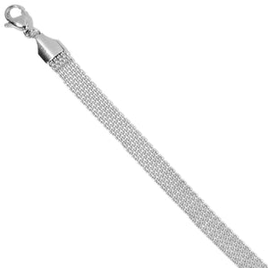SILVER FLAT ICON BRACELET - PULSERAS - Malandra Jewelry - EUWP248.P-DZJDB202506232NINA-S