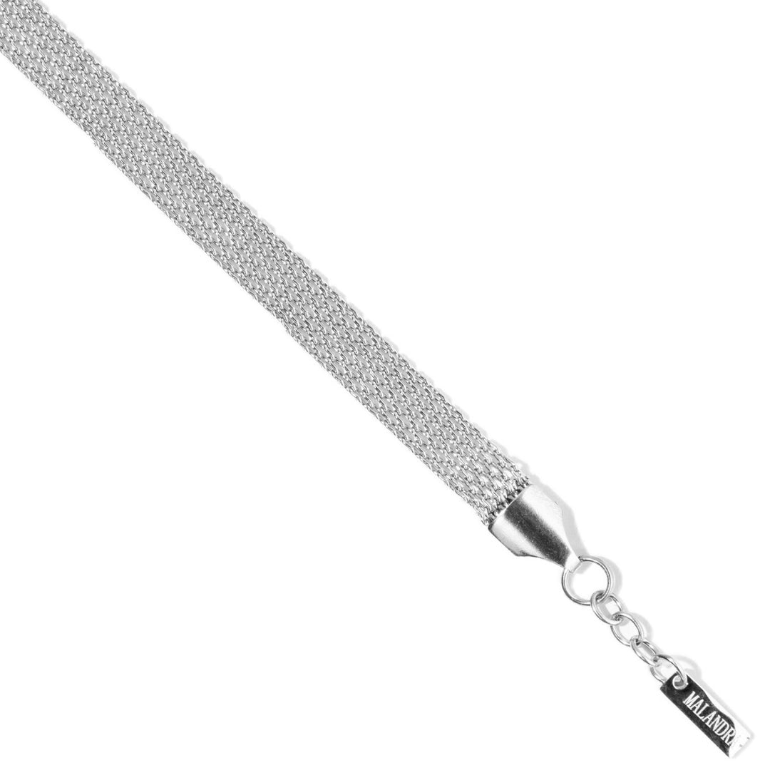 SILVER FLAT ICON BRACELET - PULSERAS - Malandra Jewelry - EUWP248.P-DZJDB202506232NINA-S