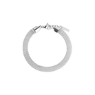 SILVER FLAT ICON BRACELET - PULSERAS - Malandra Jewelry - EUWP248.P