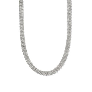 SILVER FLAT ICON NECKLACE - COLLARES - Malandra Jewelry - EUWC237.P-DZJDN202506231NINA