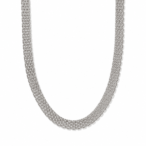 SILVER FLAT ICON NECKLACE - COLLARES - Malandra Jewelry - EUWC237.P-DZJDN202506231NINA
