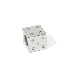 SILVER FORTUNE CHARM - DIJES - Malandra Jewelry - EYHD175.P-Model 9 (Dice)