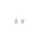 SILVER FROST LUXE STUDS - ARETES - Malandra Jewelry - ZWA40.P-QX02213Y