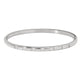 SILVER GLOW BANGLE - PULSERAS - Malandra Jewelry - EMKP19.P-B448