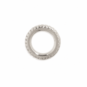 Silver Golden Charm - DIJES - Malandra Jewelry - EYHD187.P