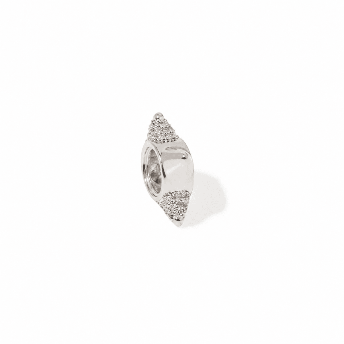 SILVER GUIDANCE CHARM - DIJES - Malandra Jewelry - EYHD173.P-Model #7 (spikes)