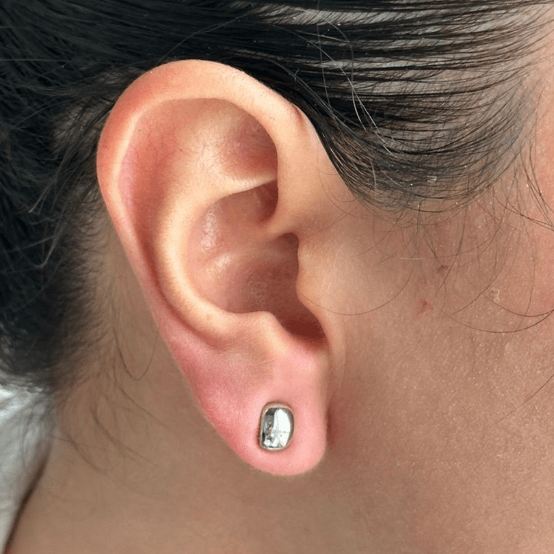 SILVER ICON EARRINGS SET - ARETES - Malandra Jewelry - ZWA69.P - QX01120
