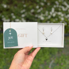 SILVER LOVE PEARL GIFT SET - SETS DE REGALO - Malandra Jewelry - SET183 TA1753/ZXC8.P