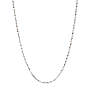 Silver Lustre Beaded Necklace - COLLARES - Malandra Jewelry - LSC17.P-HC41409