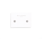 SILVER LUXE EARRINGS - ARETES - Malandra Jewelry - ZWA35.P - QX03450YS