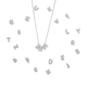 SILVER LUXE LETTERS - DIJES - Malandra Jewelry - AD1521.Z - J46296