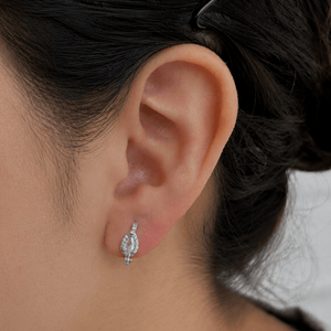 Silver Majestic Earrings Set - ARETES - Malandra Jewelry - ZYA15.P