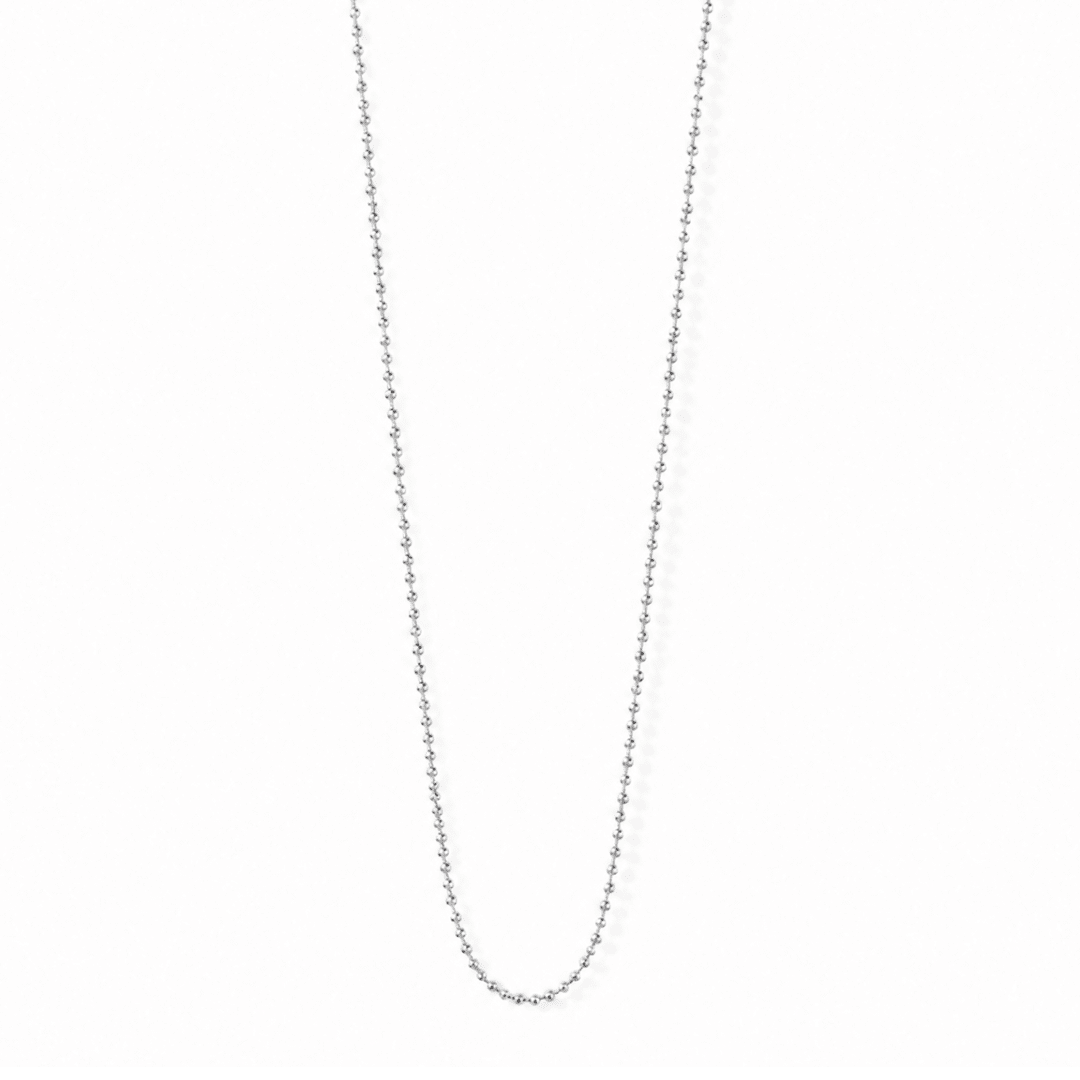 Silver Necklace 45cm - COLLARES - Malandra Jewelry - EYHC184.P