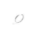 SILVER PAVE OPEN MILANO RING - ANILLOS - Malandra Jewelry - EAWR78.P - M240419000198