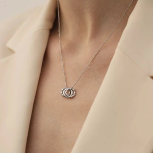 Silver Plain Charm - DIJES - Malandra Jewelry - EYHD185.P