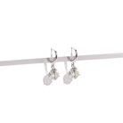 SILVER RADIANCE HOOPS - ARETES - Malandra Jewelry - ZWA67.P - QX01325