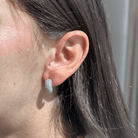 SILVER SPARK GLEAM EARRINGS - ARETES - Malandra Jewelry - ZOA10.P - N17621A8Z