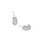 SILVER SPARK GLEAM EARRINGS - ARETES - Malandra Jewelry - ZOA10.P - N17621A8Z