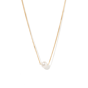 SINGLE PEARL DOTS NECKLACE - COLLARES - Malandra Jewelry - TC2083