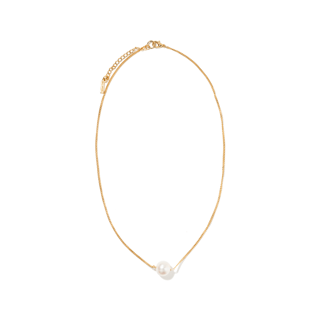 SINGLE PEARL DOTS NECKLACE - COLLARES - Malandra Jewelry - TC2083
