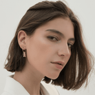 SINGLE PLAIN BOLD PIERCING - ARETES - Malandra Jewelry - TA763