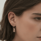 SINGLE PLAIN BOLD PIERCING - ARETES - Malandra Jewelry - TA763