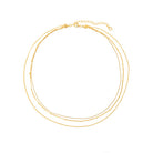 SKINNY LAYERABLE NECKLACE - COLLARES - Malandra Jewelry - EAWC15-AAE029-3