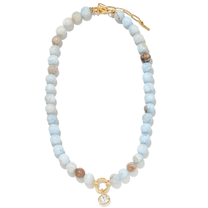 SKY JADE GAIA NECKLACE - COLLARES - Malandra Jewelry - TC2440