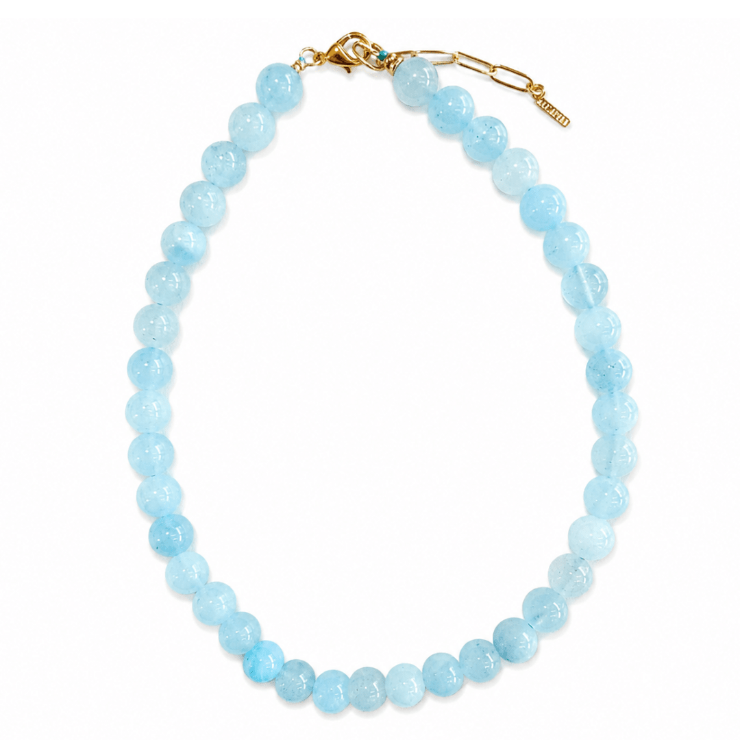 SKY JADE TERRA NECKLACE - COLLARES - Malandra Jewelry - TC2539