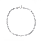 SLEEK SILVER CHAIN - COLLARES - Malandra Jewelry - TC1826