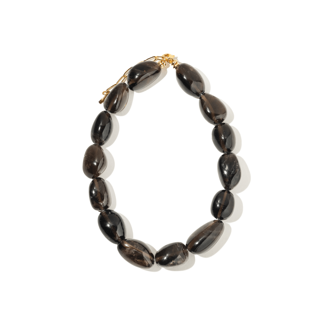 SMOKY QUARTZ TERRA NECKLACE - COLLARES - Malandra Jewelry - TC2107