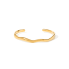 SMOOTH CURVE BRACELET - ARETES - Malandra Jewelry - EUWP376-JDB2405015