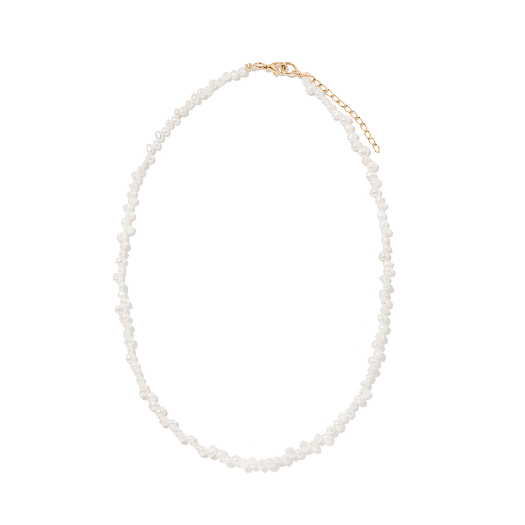 SOFT GLOW PEARL NECKLACE - COLLARES - Malandra Jewelry - TC2309