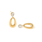 SOFT STATEMENT EARRINGS - ARETES - Malandra Jewelry - AA1573-T68988 / JDE0311119