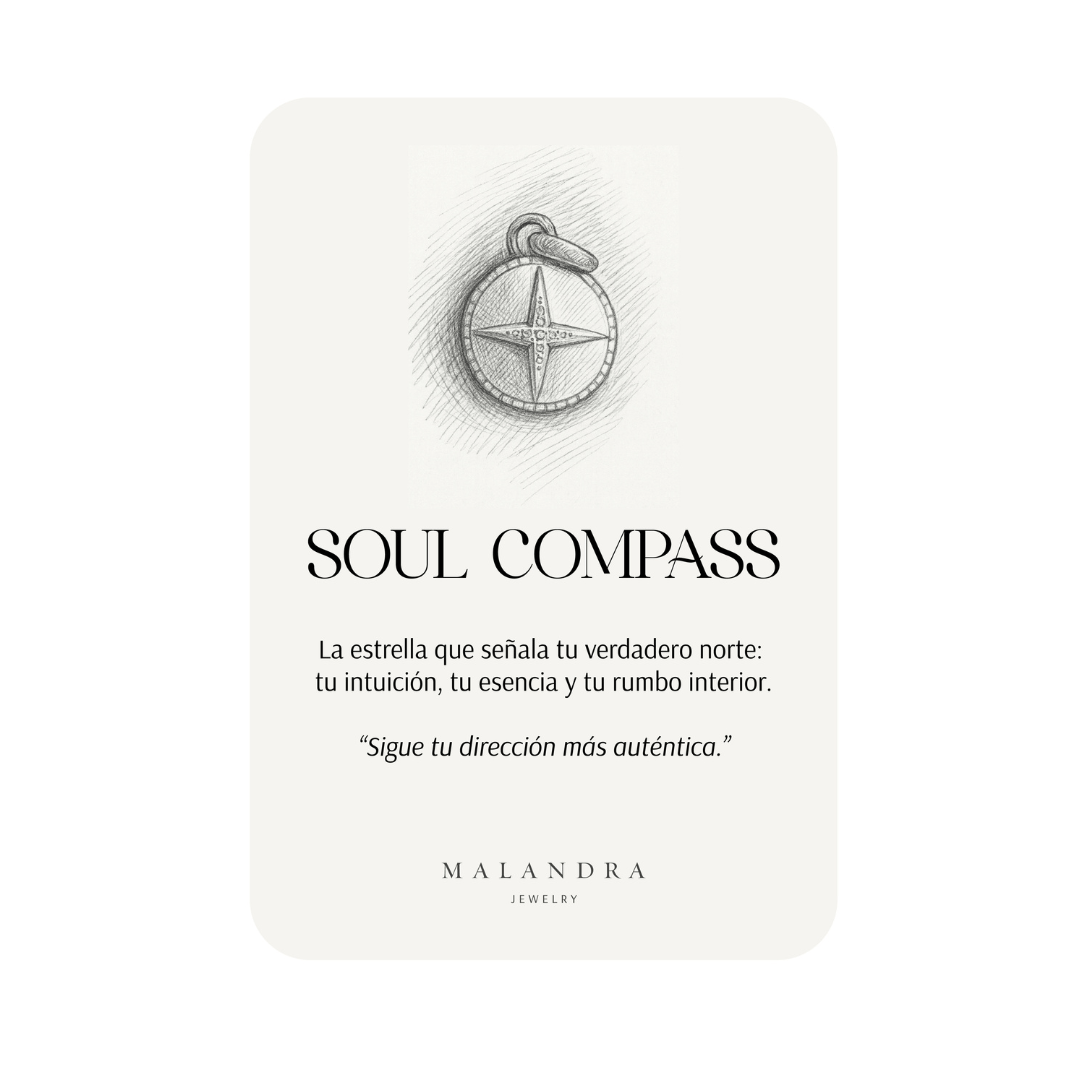 SOUL COMPASS - DIJES - Malandra Jewelry - EYHD58-MODEL  1 BIG CHARM