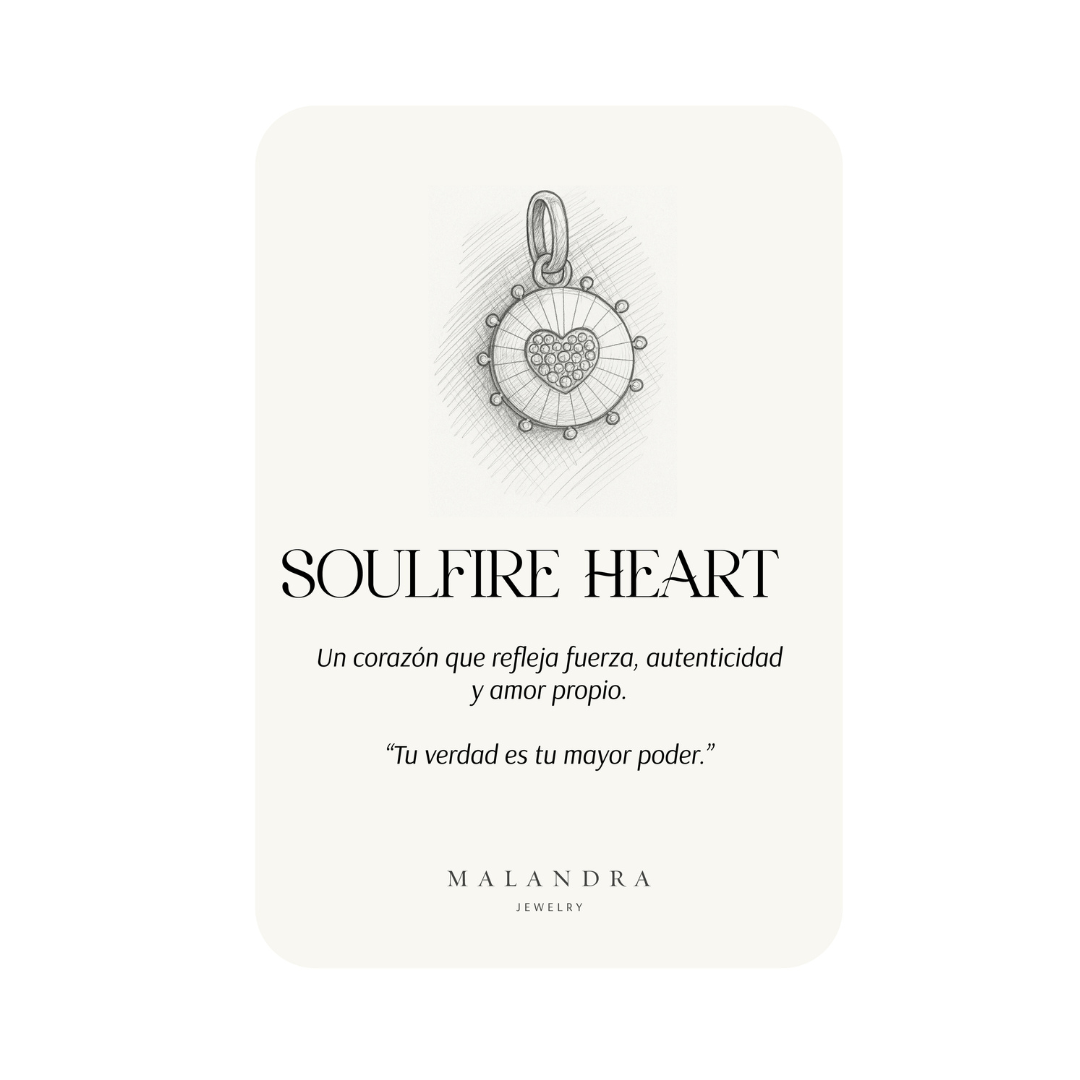 SOULFIRE HEART - DIJES - Malandra Jewelry - EYHD61-MODEL  4 BIG CHARM