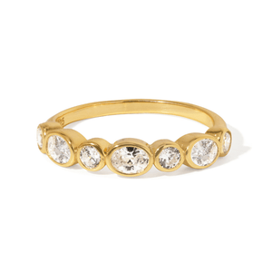 Spark Bubble Band Ring - ANILLOS - Malandra Jewelry - LGR22.7-R-F21029