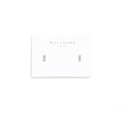 SPARK ESSENTIAL LINE SILVER STUDS - ARETES - Malandra Jewelry - AA1279.P-M28204