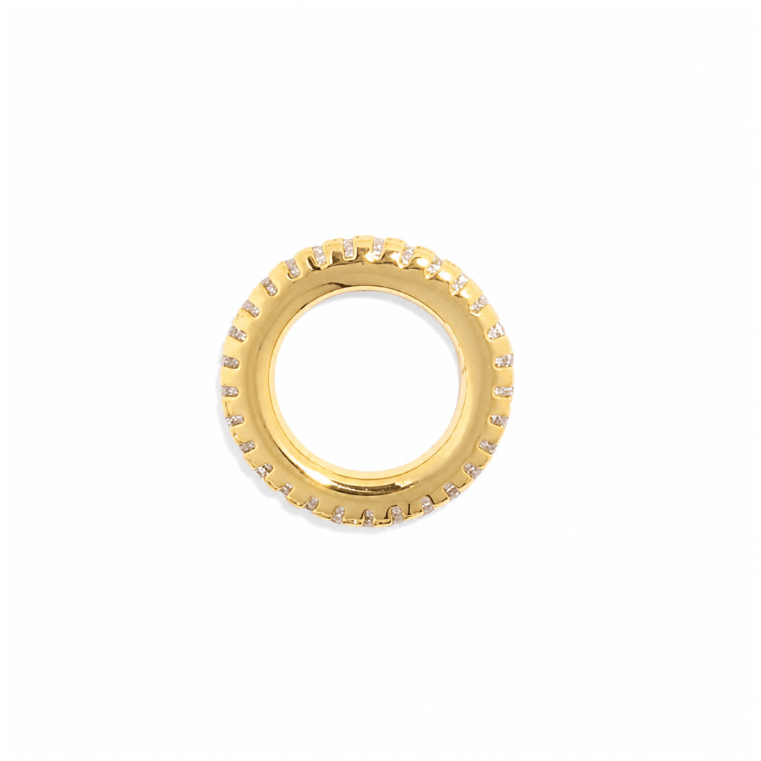 Spark Golden Charm - DIJES - Malandra Jewelry - EYHD187.D