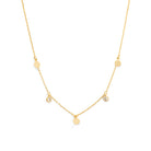 SPARK & PLATES NECKLACE - COLLARES - Malandra Jewelry - XBC46-BJNA006 GDCRY