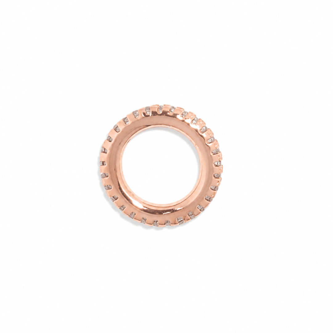Spark Rose Gold Charm - DIJES - Malandra Jewelry - EYHD187.R
