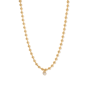 SPARKLING HEART NECKLACE - COLLARES - Malandra Jewelry - TC2261/EYHC13